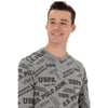 Erkek Gri Melanj Sweatshirt 1451942