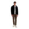 Erkek Kapüşonlu Polar Kumaş Basic Regular Fit Sweat Hırka-56390