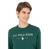 Erkek Koyu Yeşil Sweatshirt