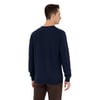 Erkek Lacivert Bisiklet Yaka Sweatshirt