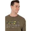 ERKEK O YAKA SPOR COMFORTFİT SWEATSHIRT