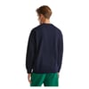 Erkek Önü Baskılı Ribanalı Yuvarlak Yaka Sweatshirt