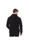 Erkek Pamuklu Kapüşonlu Kalın Basic Sweatshirt LEPIDUS SİYAH