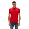 Erkek Polo Yaka Fermuarlı T-shirt