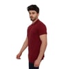 Erkek Polo Yaka Slim Fit Düz Pamuklu Tişört 4613