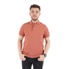 Erkek Polo Yaka Slim Fit Düz Pamuklu Tişört 4613
