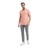Erkek Polo Yaka Slim Fit Düz Pamuklu Tişört 4613