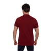 Erkek Polo Yaka Slim Fit Düz Pamuklu Tişört 4613