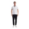 Erkek Polo Yaka Slim Fit Pike Düz Pamuklu Tişört 4614 