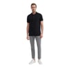 Erkek Polo Yaka Slim Fit Pike Düz Pamuklu Tişört