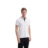 Erkek Polo Yaka Slim Fit Pike Düz Pamuklu Tişört 4614 