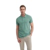 Erkek Polo Yaka Slim Fit Pike Düz Pamuklu Tişört
