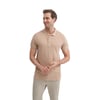 Erkek Polo Yaka Slim Fit Pike Düz Pamuklu Tişört