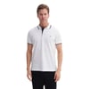 Erkek Polo Yaka Slim Fit Pike Düz Pamuklu Tişört 4614 