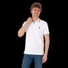 Erkek Regular Fit Beyaz Polo Yaka Basic Tişört