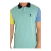 Erkek Regular Fit Polo Yaka Mint Tişört