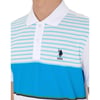 Erkek Regular Fit Polo Yaka Turkuaz T-shirt