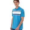 Erkek Regular Fit Polo Yaka Turkuaz T-shirt