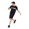 Erkek Siyah  Graphic T-shirt M Short Sleeve S241009-001 