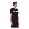 Erkek Siyah  Graphic T-shirt M Short Sleeve S241009-001 