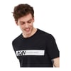 Erkek Siyah  Graphic T-shirt M Short Sleeve S241009-001 