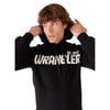 Erkek Siyah Kapüşonlu Sweatshirt 