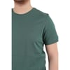 Erkek Slim Fit Bisiklet Yaka Pamuklu Düz Tişört 4623