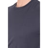 Erkek Slim Fit Bisiklet Yaka Pamuklu Düz Tişört 4623