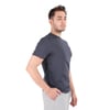 Erkek Slim Fit Bisiklet Yaka Pamuklu Düz Tişört 4623