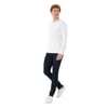 ERKEK SLİM FİT O YAKA SPOR SWEATSHIRT 1823935 GOUR