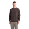Erkek Slim Fit Pamuk Karışımlı Selanik Örgü Sweatshirt 56400 