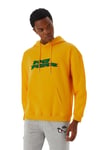 Erkek Sweatshirt Kapüşonlu Hardal M500243