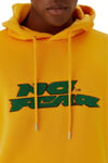 Erkek Sweatshirt Kapüşonlu Hardal M500243