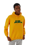 Erkek Sweatshirt Kapüşonlu Hardal M500243