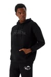 Erkek Sweatshirt Kapüşonlu Siyah 