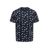 Erkek T-Shirt Sıfır Yaka Desenli 22028732