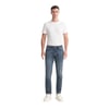 Erkek Terry Normal Bel Slim Fit Boru Paça Jean Pantolon