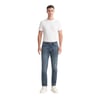 Erkek Terry Normal Bel Slim Fit Boru Paça Jean Pantolon