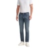 Erkek Terry Normal Bel Slim Fit Boru Paça Jean Pantolon