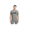 Erkek Tişört Ess Logo Tee Medium Gray Heather 58666603