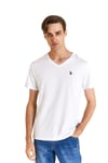 Erkek V Yaka T-shirt