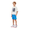 Essential B 5 Inch Short Erkek Çocuk Mavi Şort SK241097-400