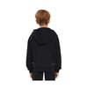 Essential B Full Zip Hoodie Sweatshirt Büyük Erkek Çocuk Siyah Sweatshirt SK232081-001