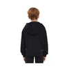 Essential B Full Zip Hoodie Sweatshirt Büyük Erkek Çocuk Siyah Sweatshirt SK232081-001