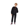 Essential B Full Zip Hoodie Sweatshirt Büyük Erkek Çocuk Siyah Sweatshirt SK232081-001