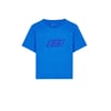 Essential B Short Sleeve T-Shirt Büyük Erkek Çocuk Mavi Tshirt SK232080-403