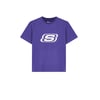 Essential G Short Sleeve T-Shirt Büyük Kız Çocuk Mor Tshirt SK232139-495