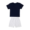 Exquisite Detail Lacivert Bebek Tshirt Takım