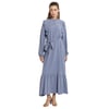 Farbalalı Katlı Elbise KAY.VV-A23-93005