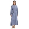 Farbalalı Katlı Elbise KAY.VV-A23-93005